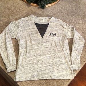 Pink long sleeve shirt